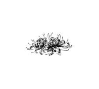 Manju Shahua due settimane adesivi per tatuaggi a base di erbe adesivi per braccia con fiori succo di fiori di riva femminili impermeabili a lunga durata