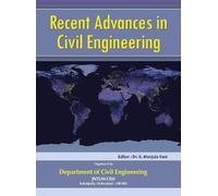 Manjulavani K Recent Advances in Civil Engineering (Copertina rigida)