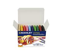 Manley 450 Confezione da 50 colori a cera