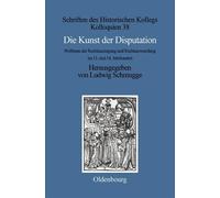 Manlio Bellomo Die Kunst der Disputation (Copertina rigida)
