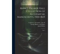 Manly P 1901-1990 Hall Jako Manly Palmer Hall collection of alchemi (Tascabile)