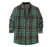 MaNMaNing Camicia Uomo Cotone Camicia Slim Fit Uomo Manica Corta Collo Coreana Coreana Azzurra Abbigliamento Estivo Lino Slim Fit