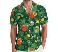 MaNMaNing Camicie da Uomo per Abbigliamento Casual, Slim, Le Camice Uomo Estive Camicia Estiva Camicia Maniche Corte Nera Estiva Maniche Corte Azzurra Maglietta in Lino