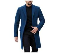 MaNMaNing Cappotto Invernale Maschile Giacca Stile Moda In Cappotti Uomo Trench Uomo Cappotto Lana Corto Cammello Parka In Pelle