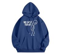 MaNMaNing Felpa con Cappuccio Unisex Tasche Canguro Frontali Pullover Maglia Cappuccio Casual Confortevole per Tutti I Giorni E Il Tempo Libero Leggero E Comodo (Marina Militare, XL)