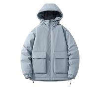 MaNMaNing Giubbotto Uomo Invernale Giacca Mezza Stagione Uomo Giacca Invernale Jacket Giacche Giubbotto Da Lavoro Giubbino Pelle Parka Lungo Puffer Jacket