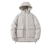 MaNMaNing Giubbotto Uomo Invernale Giacca Mezza Stagione Uomo Giacca Invernale Jacket Giacche Giubbotto Da Lavoro Giubbino Pelle Parka Lungo Puffer Jacket