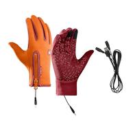 MaNMaNing Guanti Riscaldati USB Unisex Invernale Antivento Impermeabili Termici per Ciclismo Sport Scivolamento Accessorio Tecnologico Caldo