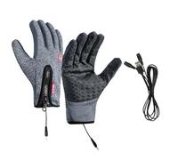 MaNMaNing Guanti Riscaldati USB Unisex Invernale Antivento Impermeabili Termici per Ciclismo Sport Scivolamento Accessorio Tecnologico Caldo