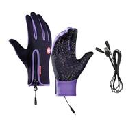 MaNMaNing Guanti Riscaldati USB Unisex Invernale Antivento Impermeabili Termici per Ciclismo Sport Scivolamento Accessorio Tecnologico Caldo
