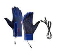 MaNMaNing Guanti Riscaldati USB Unisex Invernale Antivento Impermeabili Termici per Ciclismo Sport Scivolamento Accessorio Tecnologico Caldo