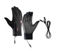 MaNMaNing Guanti Riscaldati USB Unisex Invernale Antivento Impermeabili Termici per Ciclismo Sport Scivolamento Accessorio Tecnologico Caldo