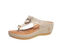 MaNMaNing Le Zeppe Da Donna Sono Casual E Le Suole Con Sopra Sandali Donna Estive Sandali Comodi Estive Con Tacco Sandalo Chiuso Scarpe Comode Ciabatta