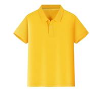 MaNMaNing Polo Bambino Estate Manica Corta con Bottoni Morbido Confortevole Perfetto per Il Gioco e la Scuola Polo Bambino Casual Accogliente