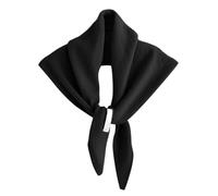 MaNMaNing Sciarpa Triangolare Donna Multiuso in Lana Sottile con Strisce Morbida e Leggera Perfetta come Foulard o Bandana per l'Autunno Stile Minimalista e Chic Inverno