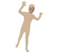 MaNMaNing Tuta aderente bambini viso scoperto costume palcoscenico cosplay in tessuto morbido basic per danza e recita