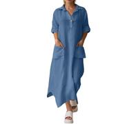 MaNMaNing Vestito Estivo Abito Donna Vestito Lungo Donna Elegante Corto Abito Lungo Elegante Cerimonia Vestiti Sexy Cerimonia Battesimo Vestiti Eleganti