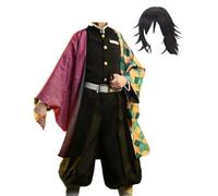 MANMICOS Taglia USA Anime Uomini Cosplay Costume Rosso Mantello Partito Vestito (X-Small)