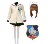 MANMICOS Taglia USA Game Anime Furukawa Nagisa Cosplay costume Sakagami Tomoyo cosplay tuta (Furukawa Nagisa, Small)