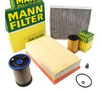 Mann Confezione Filtri Kit Diagnosi Auto Set per Audi A3 VW Golf 7 1.6 2.0 Tdi