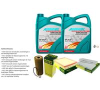 Mann Controllo Set 10L Addinol 0540 Super Luce 5W-40 per Ssangyong