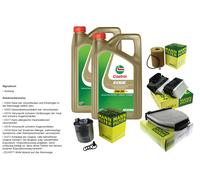 MANN Controllo set 10L CASTROL EDGE 5W-30 C3 per Mercedes-Benz classe E
