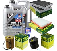 MANN Controllo Set 10L Liqui Moly Top Tec 5W-30 per Mercedes S-Klasse W221