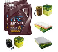 MANN Controllo set 10L MANNOL Ceramic per 10W-40 per Mercedes Benz Classe C