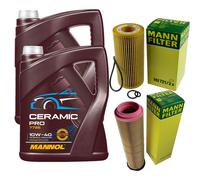 MANN Controllo Set 10L MANNOL Ceramic Pro 10W-40 Per Mercedes-Benz E-Class
