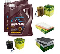MANN Controllo Set 10L MANNOL Ceramic Pro 10W-40 Per Mercedes-Benz S-Klasse