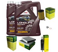 Mann Controllo Set 10L mannol Longlife 504/507 5W-30 per BMW 7er 750i SX