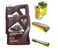 MANN Controllo Set 10L MANNOL LONGLIFE 504/507 5W-30 Per BMW X3 E83