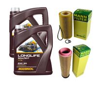 MANN Controllo Set 10L MANNOL LONGLIFE 504/507 5W-30 Per Mercedes S211