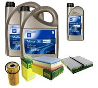 Mann Controllo Set 11 L GM olio motore dexos2 5W-30 per Opel Movano B. Scatola