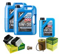 MANN Controllo Set 11 L LIQUI MOLY Longtime High Tech 5W-30 Per Mercedes GLE