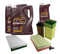 MANN Controllo Set 11 L MANNOL Energy 5W-30 Per Land Rover Range 3.6 D 4x4