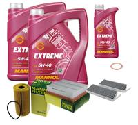 Mann Controllo Set 11 L mannol extreme 5W-40 per Renault Latitudine 2.0