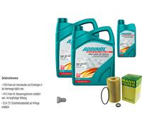MANN Controllo set 11L ADDINOL GIGA LIGHT MV 0530 LL 5W-30 per Mercedes 906
