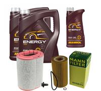 MANN Controllo Set 11L MANNOL Energy 5W-30 per Land Rover Range 4.4 4x4
