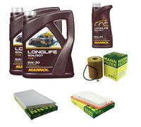 MANN Controllo Set 11L MANNOL LONGLIFE 504/507 5W-30 Per Mercedes S203