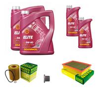 MANN Controllo Set 12 L MANNOL Elite 5W-40 Per BMW 7 Serie E65 E66 E67 730i