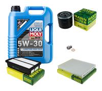 Mann Controllo Set 5 L Liqui Moly da Molto Tempo High-Tech 5W-30 per Kia Soul II