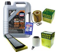 MANN Controllo Set 5 L Liqui Moly Top Tec 4210 0W-30 Per BMW 1Er 116I 118I