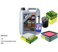 Mann Controllo Set 5 L Liqui Moly Top Tec 4210 0W-30 per di Nissan Note