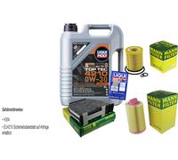 MANN Controllo set 5 L Liqui Moly Top Tec 4210 0W-30 per Mercedes classe-C