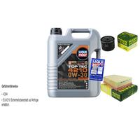 Mann Controllo Set 5 L Liqui Moly Top Tec 4210 0W-30 per Renault Megane II
