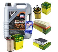Mann Controllo Set 5 L Liqui Moly Top Tec 4210 0W-30 per VW Caddy IV Immobiliare