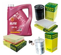 Mann Controllo Set 5 L mannol Elite 5W-40 per . Audi A6 4B