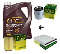 Mann Controllo Set 5 L mannol Energia Ultra JP 5W-20 per Ford Max II