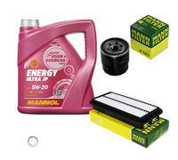 Mann Controllo Set 5 L mannol Energia Ultra JP 5W-20 per Kia Picanto Sa